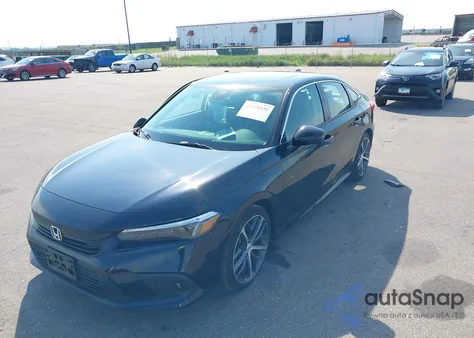 2024 Honda Civic Touring из США, поврежденный, VIN 2HGFE1F90RH318816